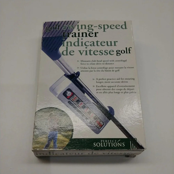 Perfect Solutions Golf Swing Speed Trainer in Box Vintage 1998 - Picture 5 of 8